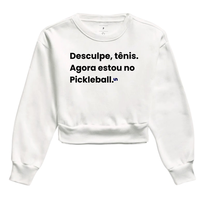 Desculpe, tênis. 