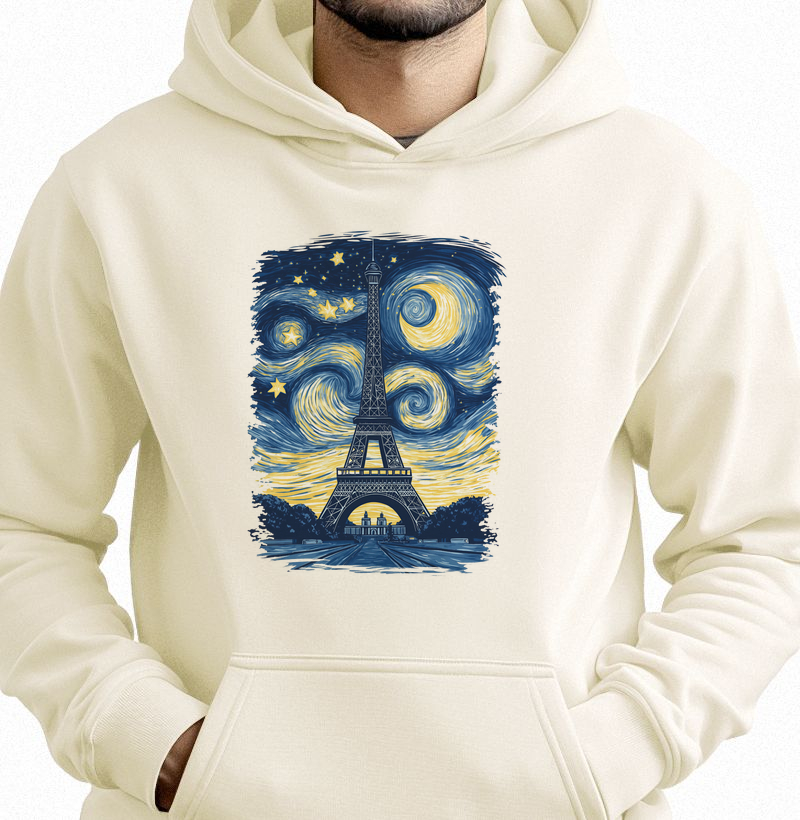 Hoodie Paris Azul