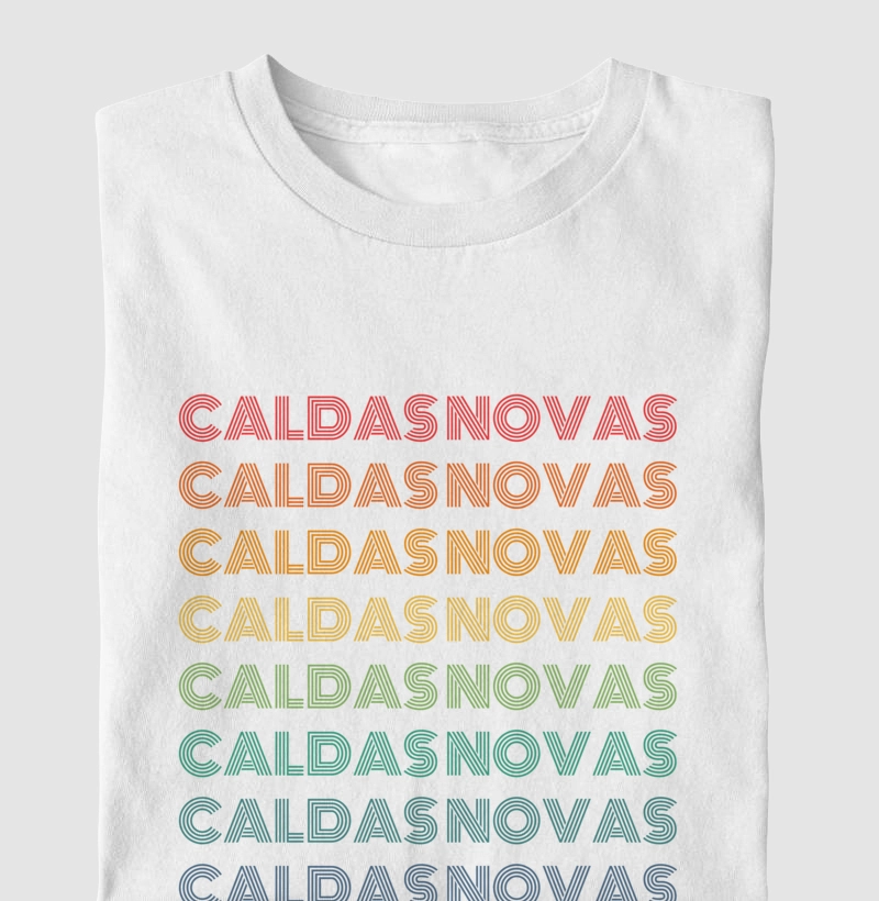 Caldas Novas Letreiro Retrô