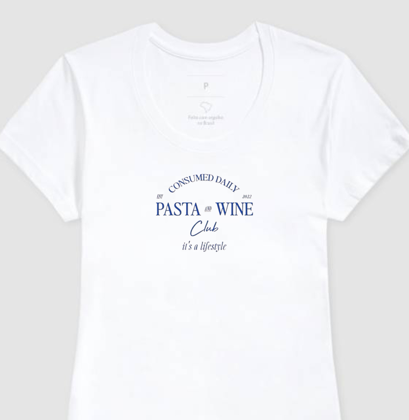 Camiseta Pasta Club