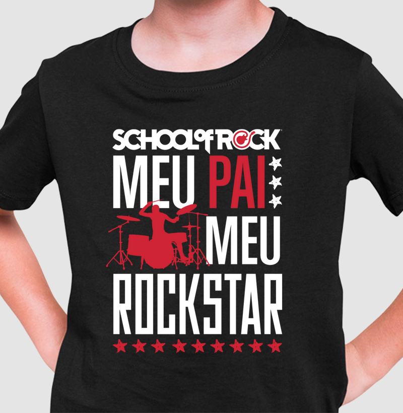 PAI ROCKSTAR BATERISTA