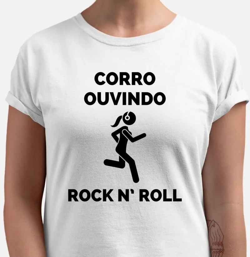 Corro ouvindo Rock n' Roll.