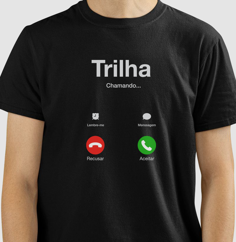 Camiseta Trilha Chamando - Masculina