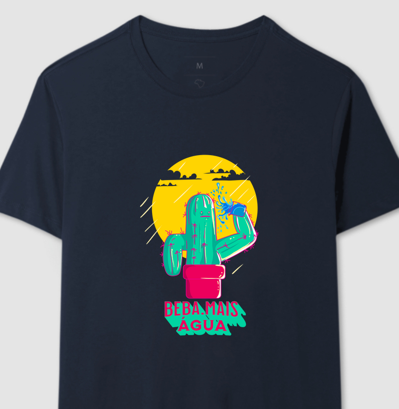 Camiseta Beba Mais Água