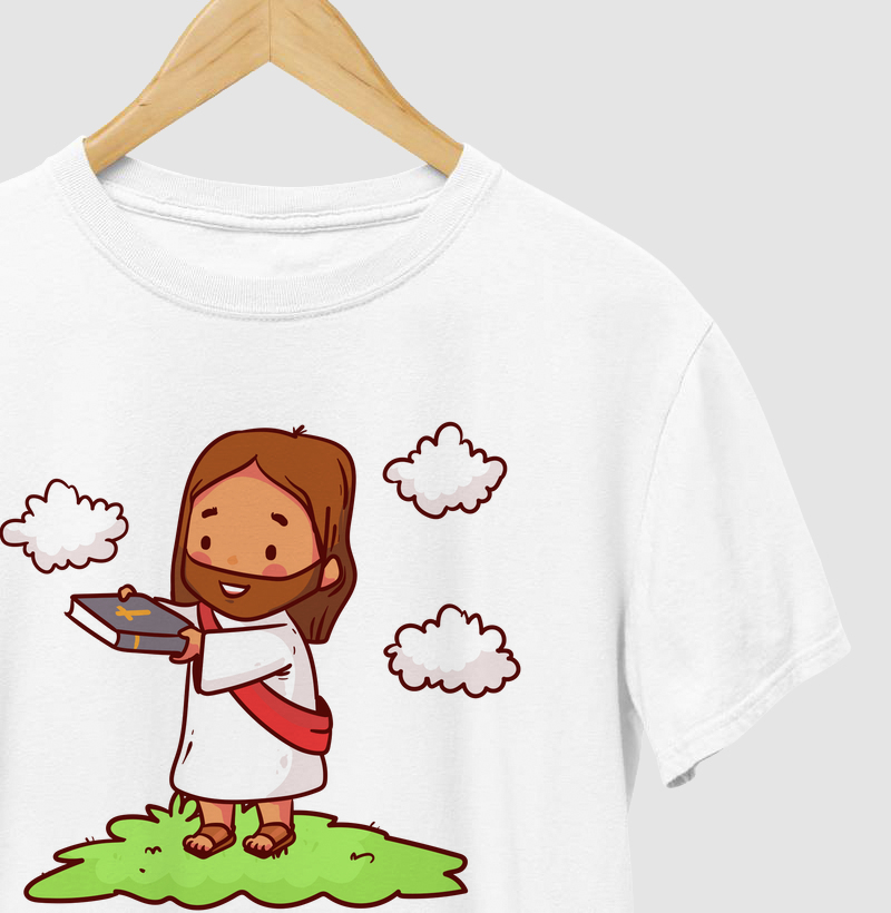 Jesusinho entregando a bíblia