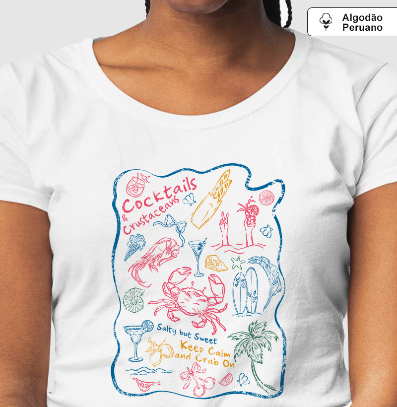 Camiseta Algodão Peruano Trust