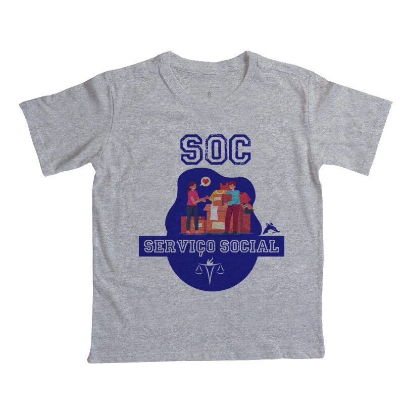 Camiseta Infantil Serviço Social 0075