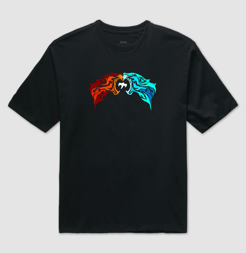 Camiseta Ghosting Oversized