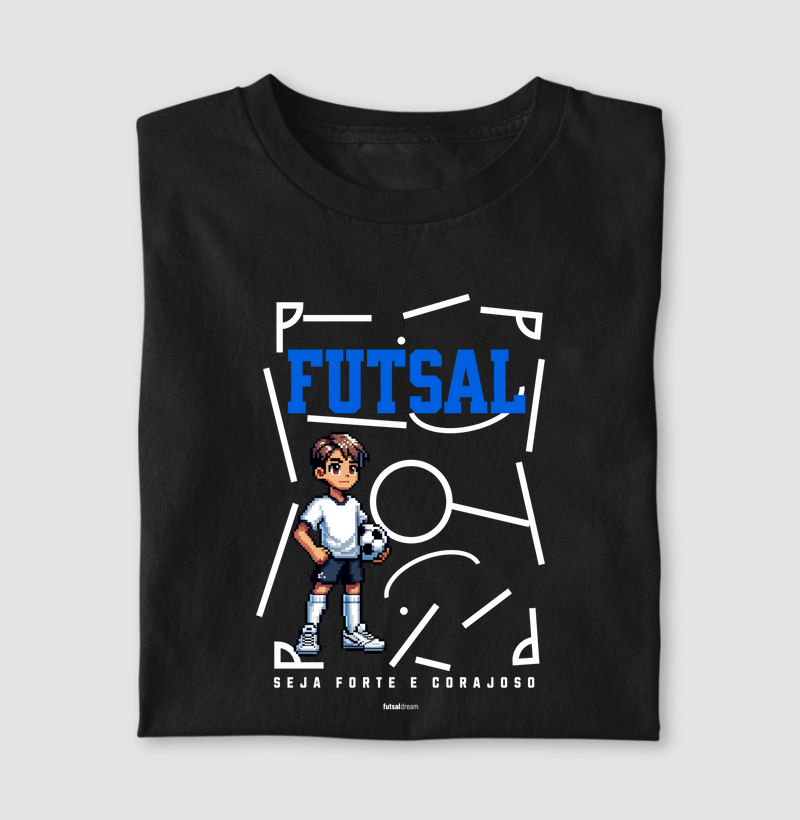 Camiseta seja forte e corajoso