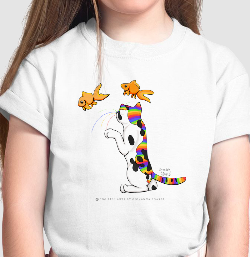 Colorful Cat by Giovanna Sgarbi