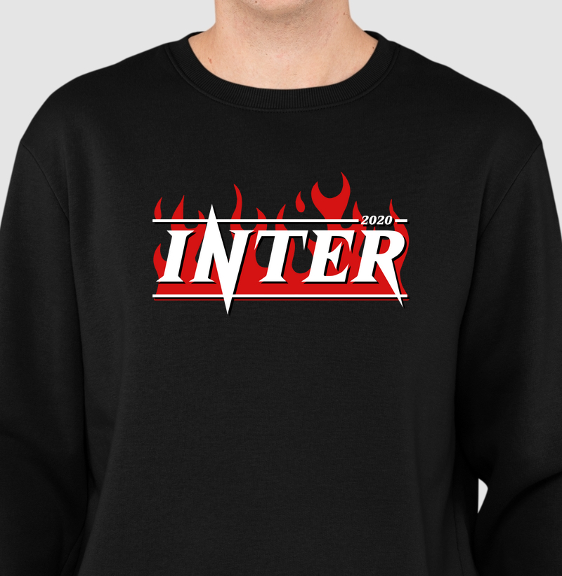 Suéter Moletom - INTER FLAME