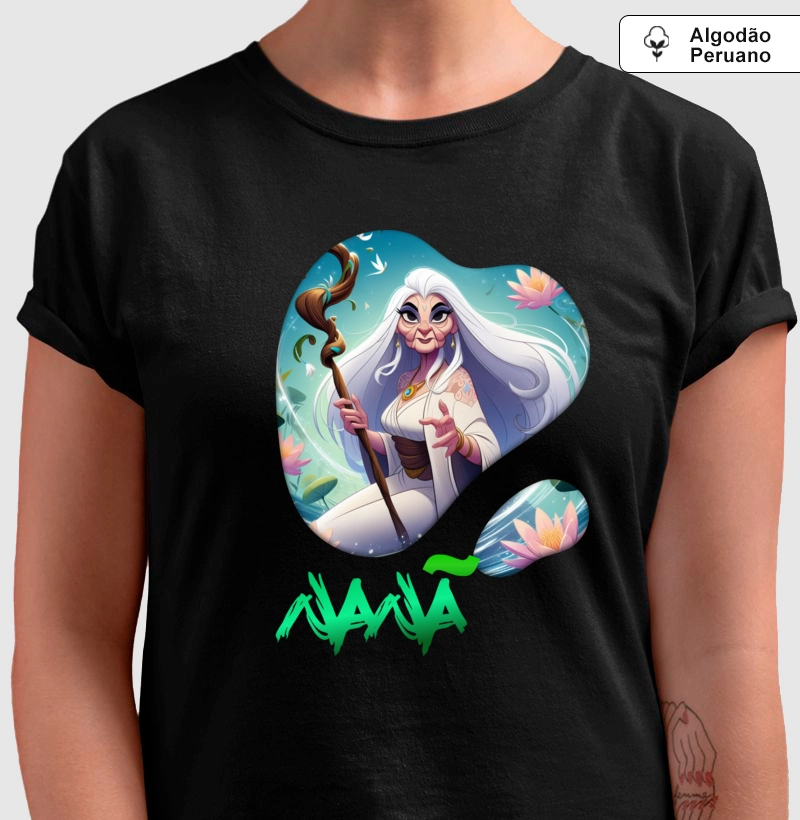 Camiseta Algodão Peruano - Premium - Nanã