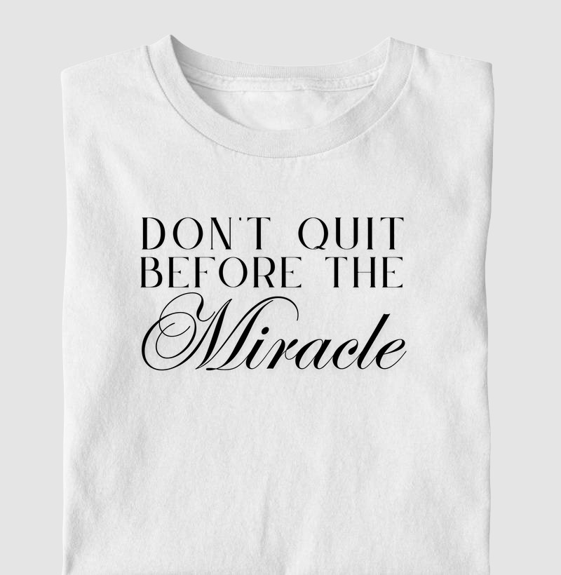 Camiseta Miracle