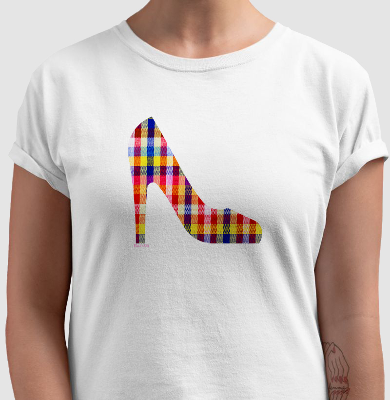 Scarpin xadrez