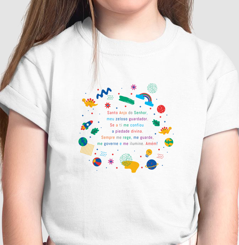 Camiseta Proteção - Anjo da Guarda