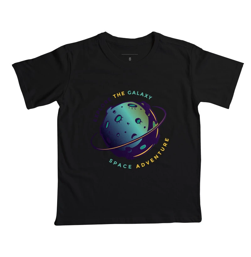Camiseta Infantil Explorer Galaxy