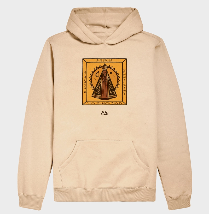 Hoodie Moletom Medalha de Nossa Senhora Aparecida