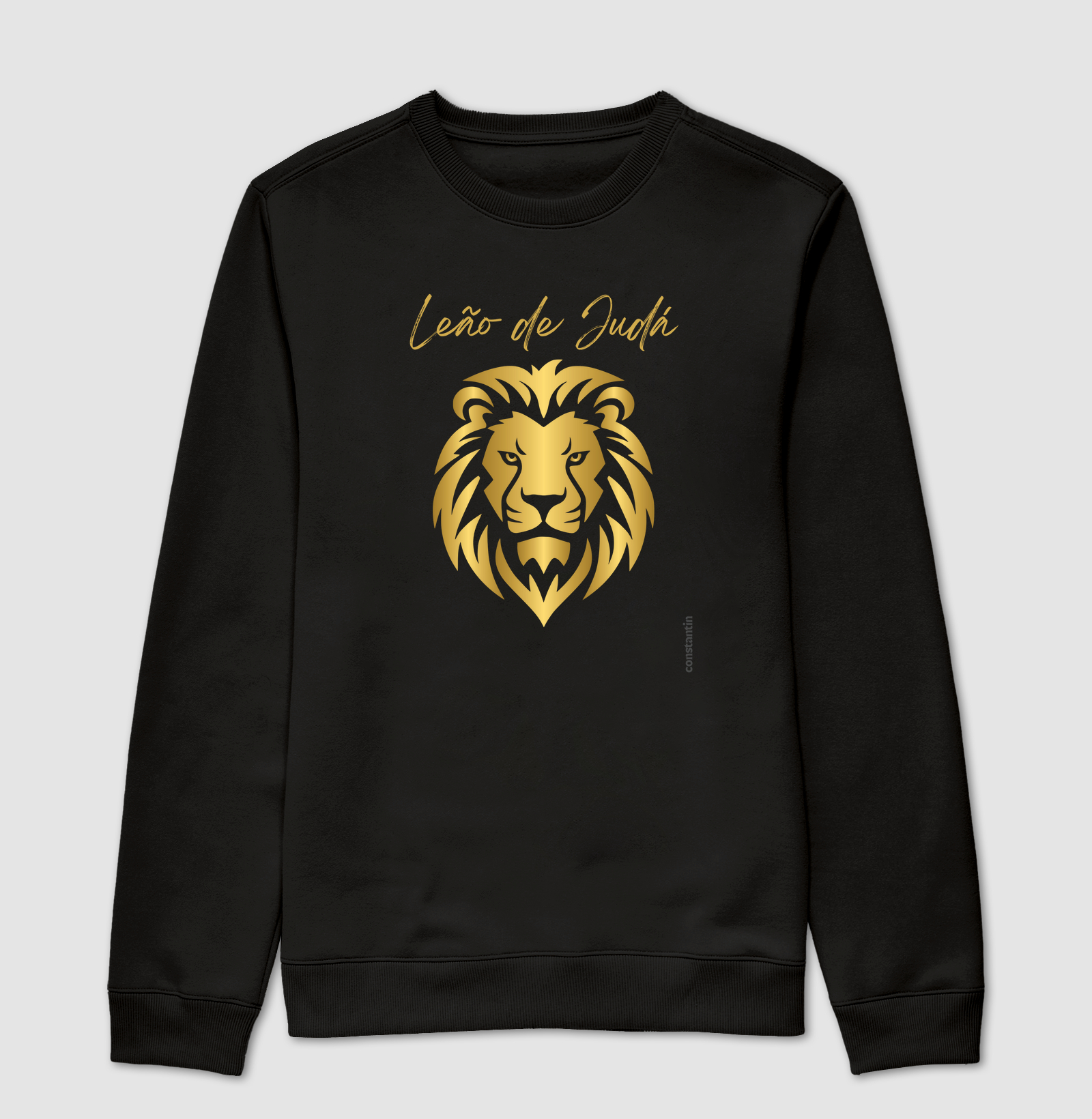 Leão judá dourado