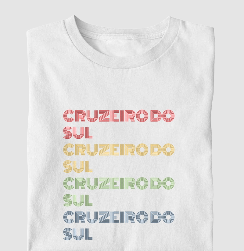 Cruzeiro do Sul Letreiro Retrô