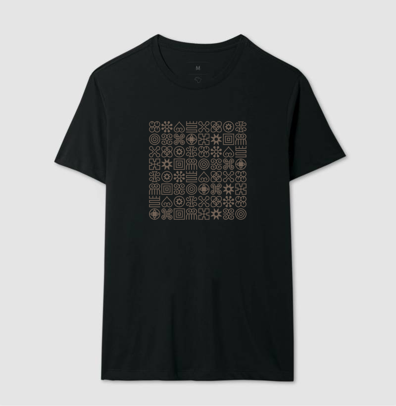 Camiseta Original Adinkra Simbologia