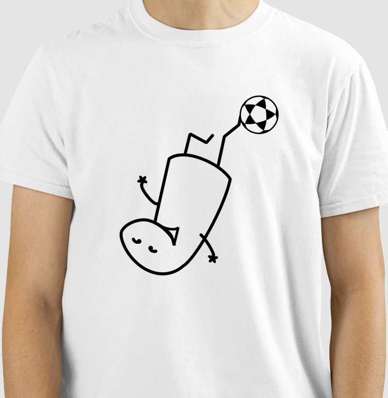 Camiseta Futevôlei Memes Shark Masculina