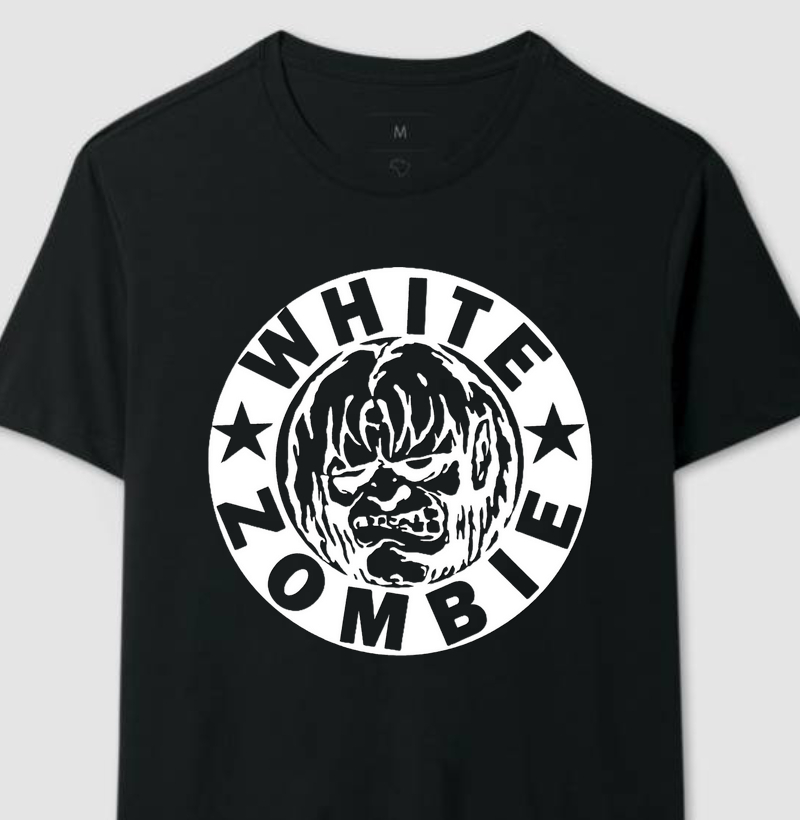 White Zombie - Logo White