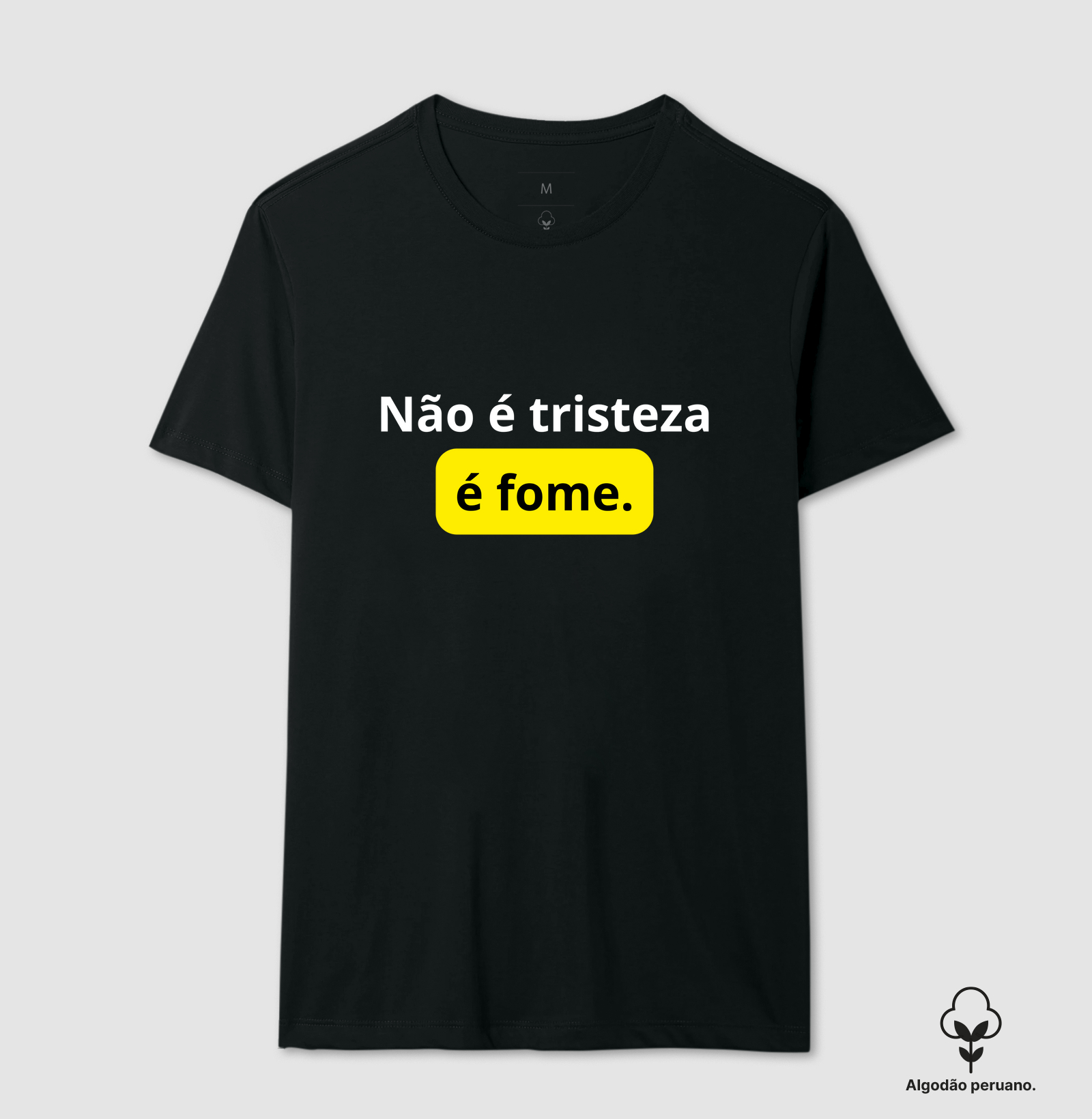 não é triteza.