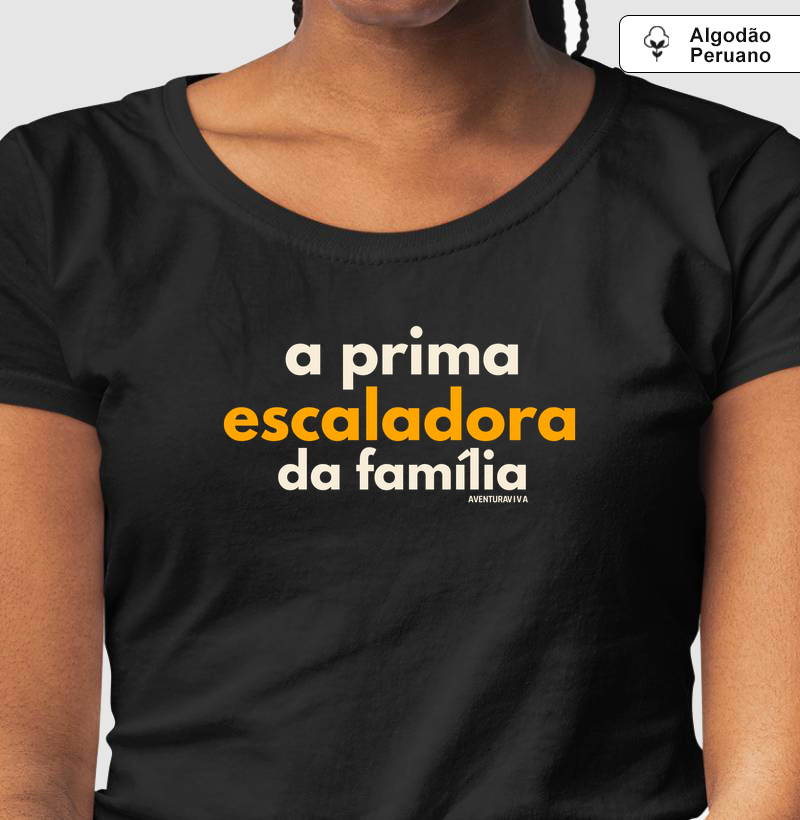 Prima escaladora da família