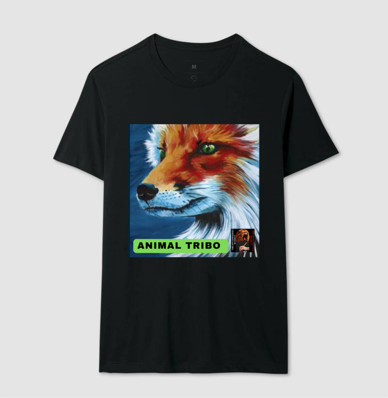 CAMISETA PERSONALIZADA ANIMAL TRIBO ARTE 