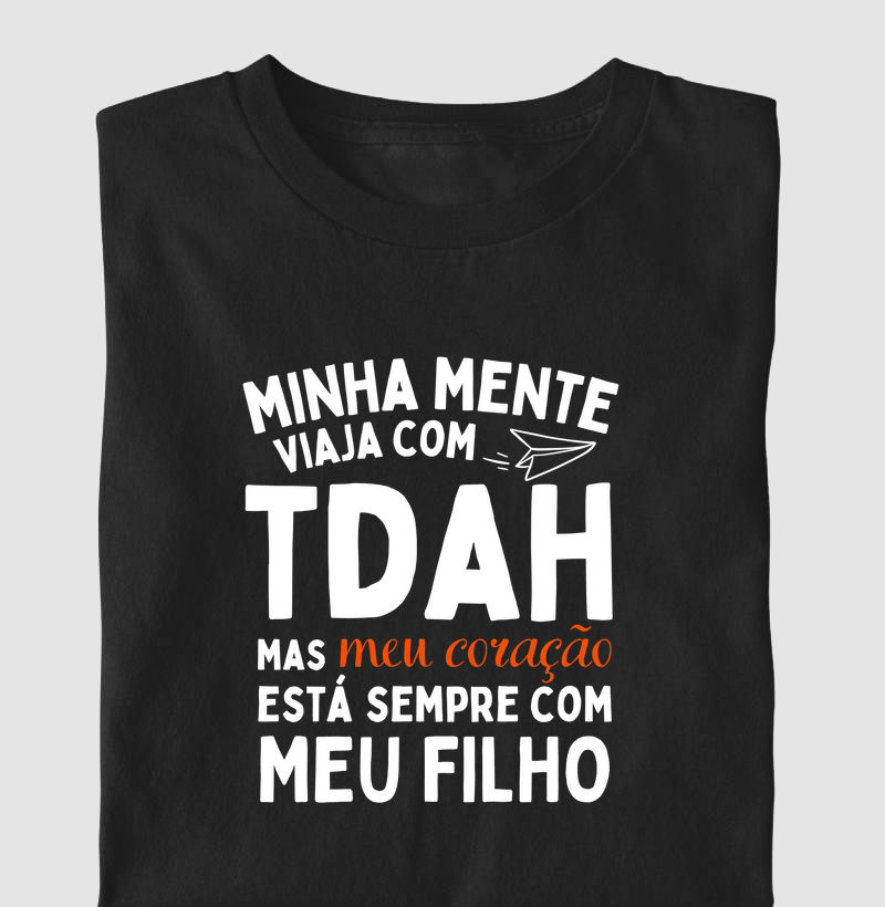 Minha mente viaja, mas o coração está sempre com meu filho