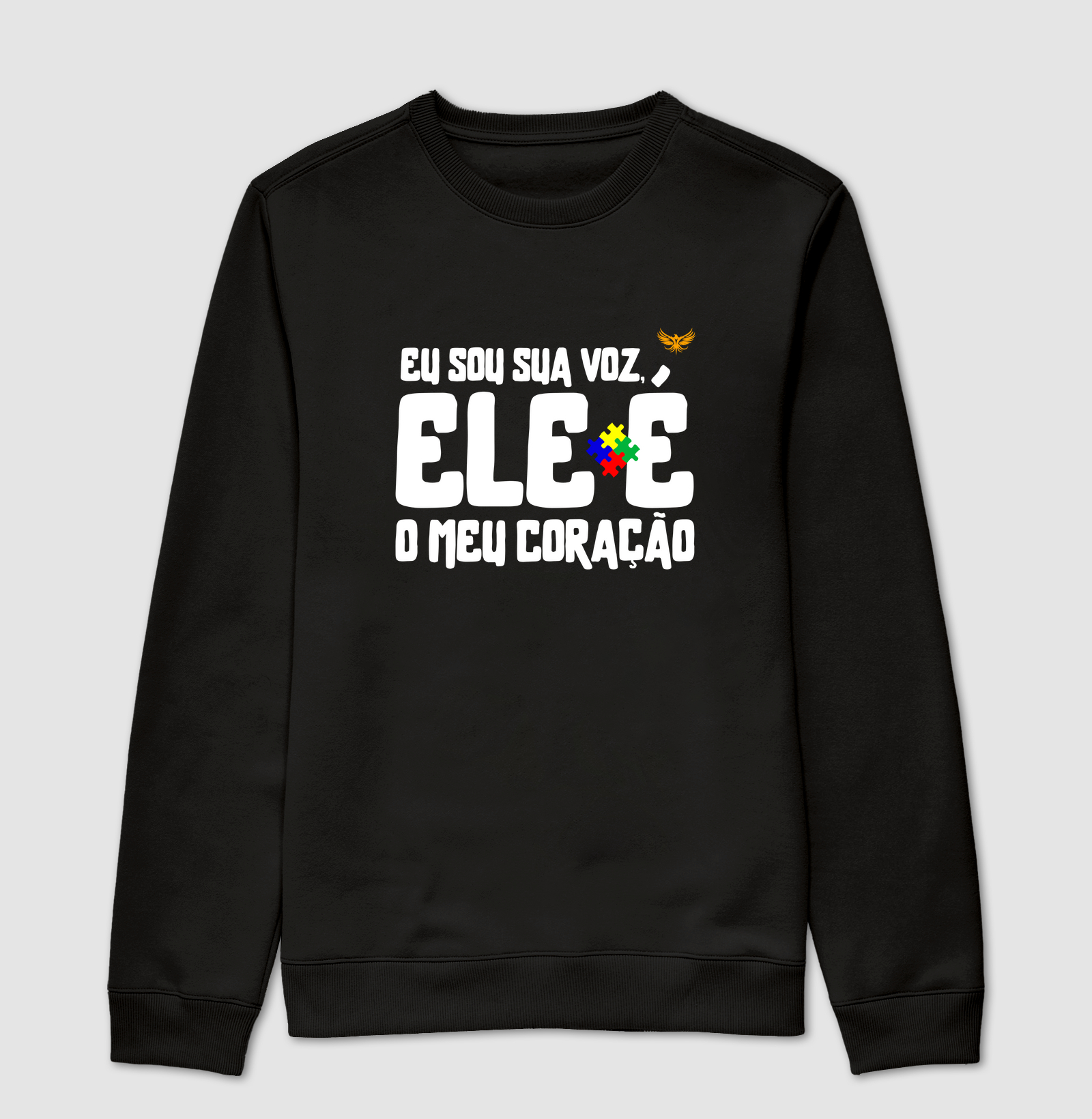 Eu sou sua voz, ele é o meu coração