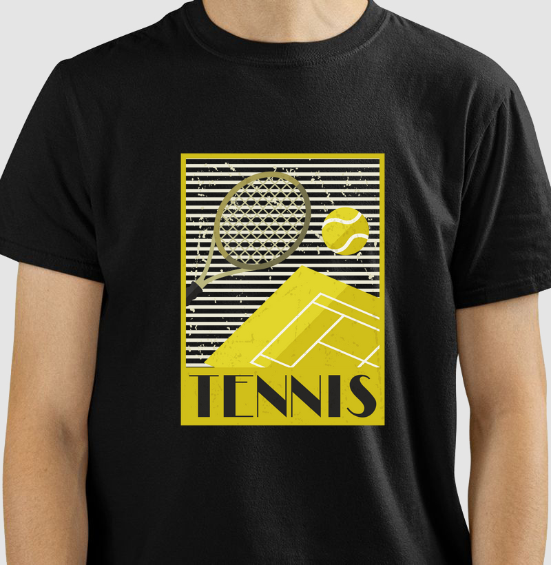 Tennis Stamp