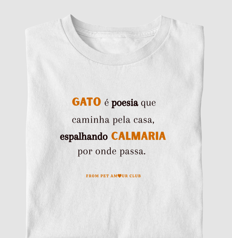 Gato é poesia espalhando calmaria