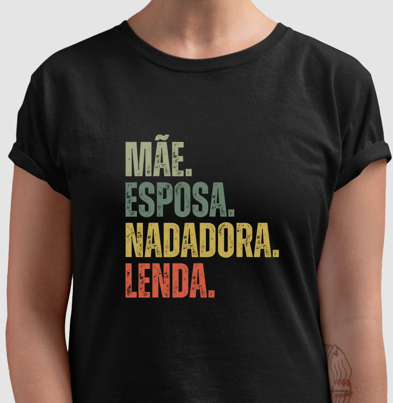 Mãe. Esposa. Nadadora. Lenda.