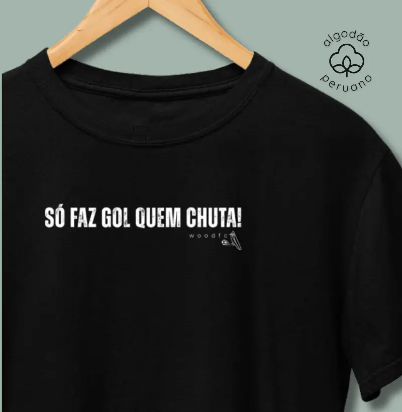Só faz gol quem chuta