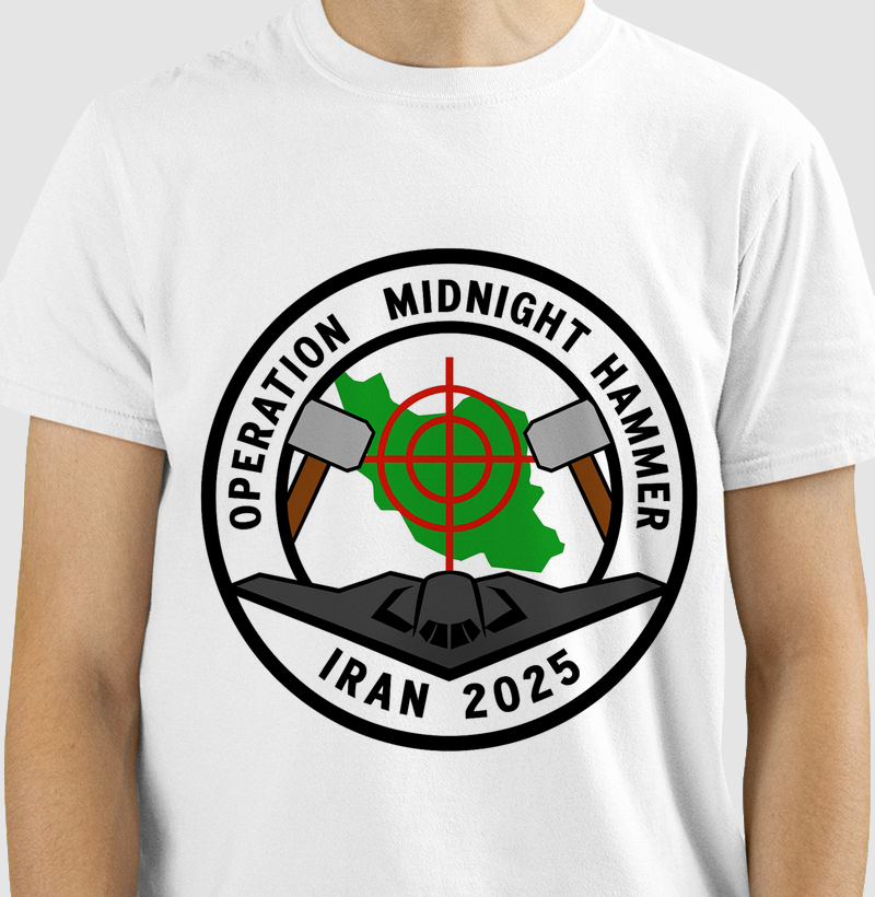 Camiseta Operação Midnight Hammer 2025