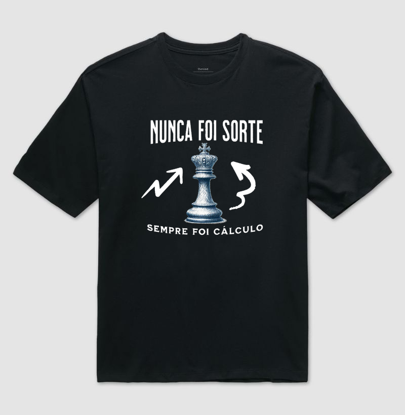 Nunca foi sorte, sempre foi cálculo