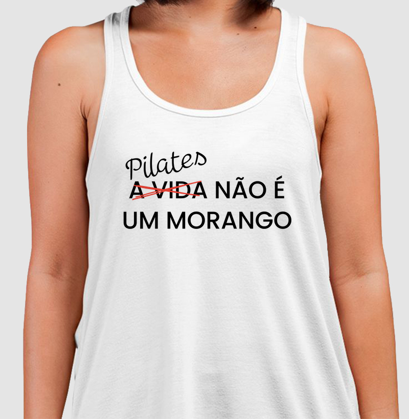 Pilates não é um morango
