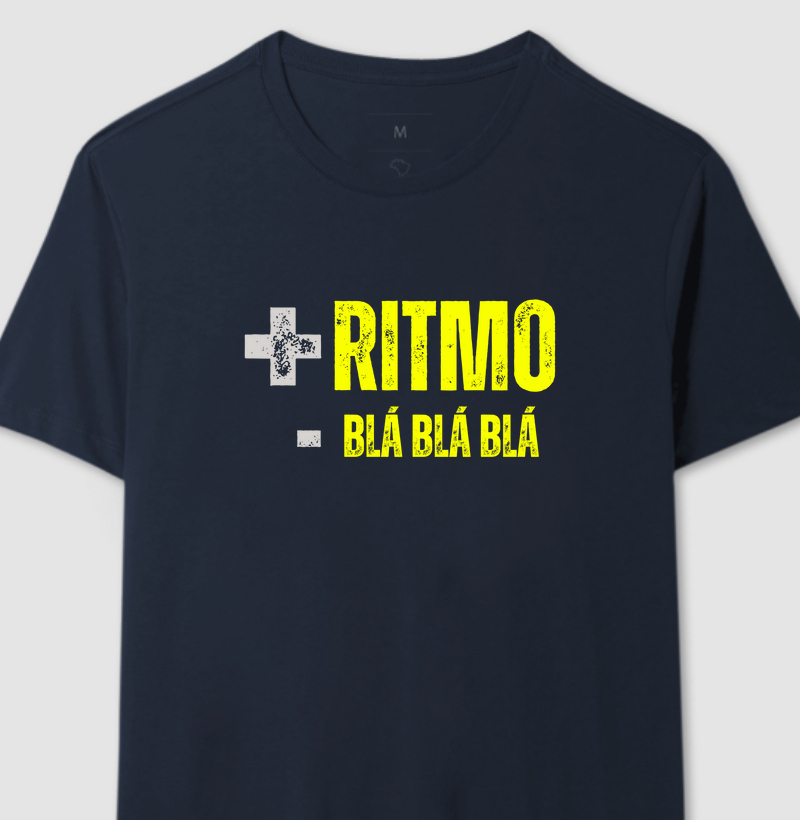 + ritmo - blábláblá