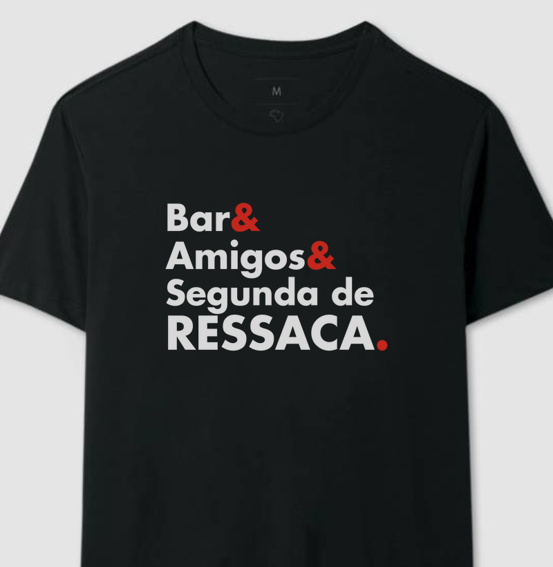 Camiseta Bar, Amigos