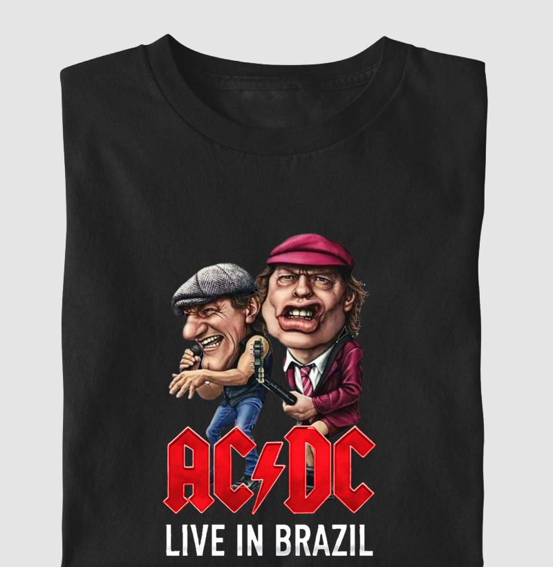 Camiseta ACDC II 4 de Março