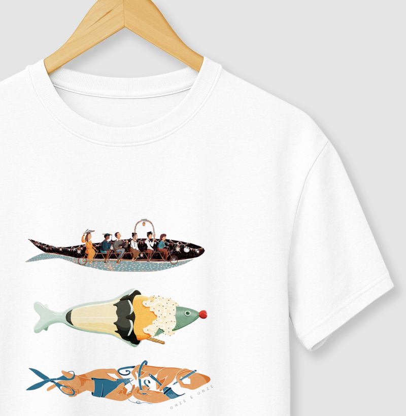 Trio de Sardinhas Divertidas