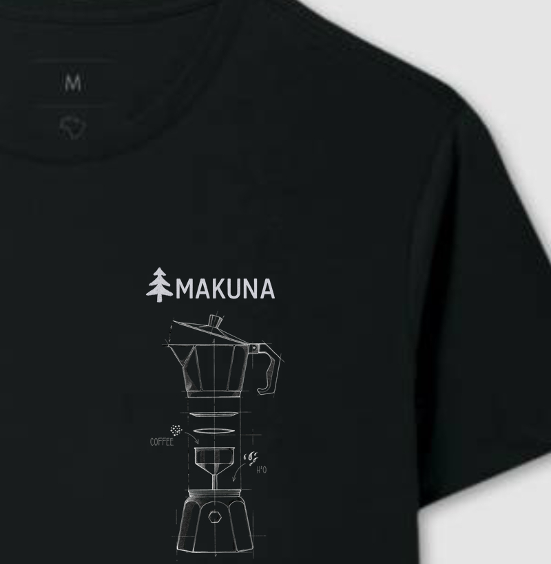 Camiseta Coado – Estampa Moka para Amantes de Café