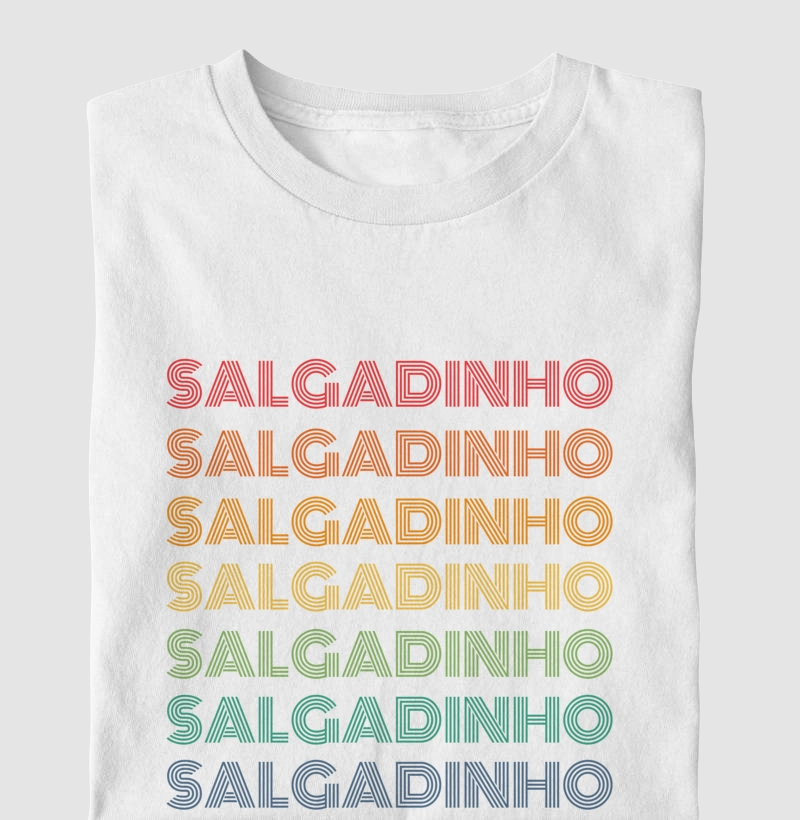 Salgadinho Letreiro Retrô