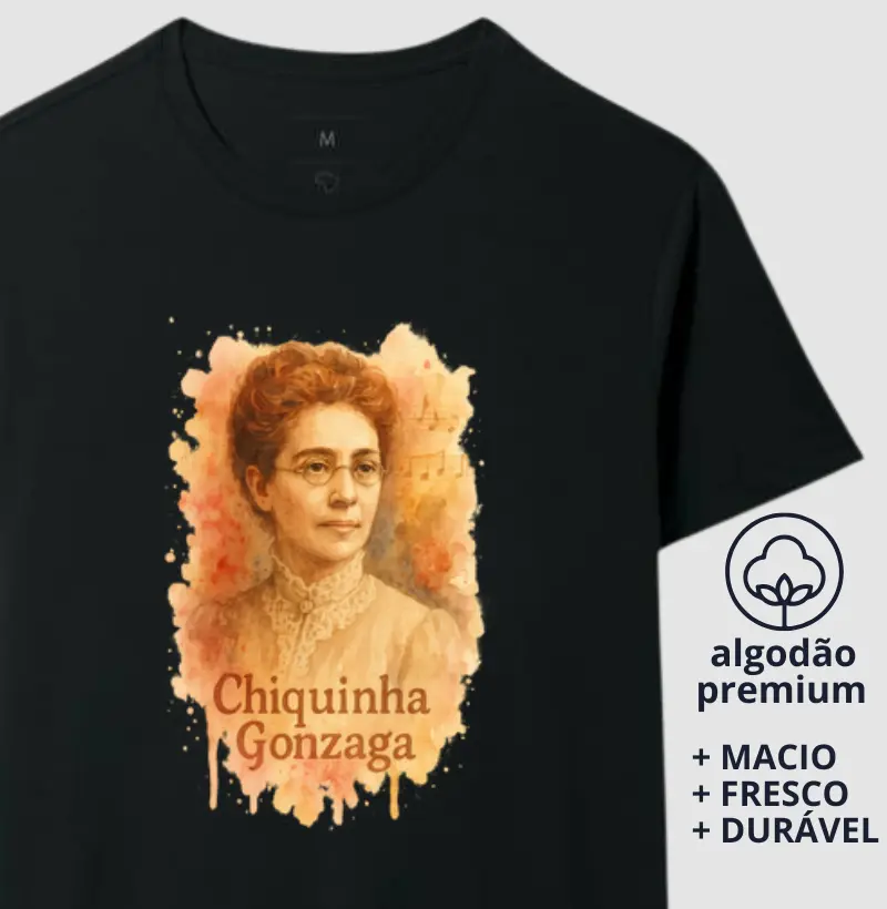 Camiseta Chiquinha Gonzaga