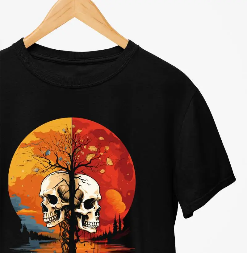 Camiseta Dualidade Sombria