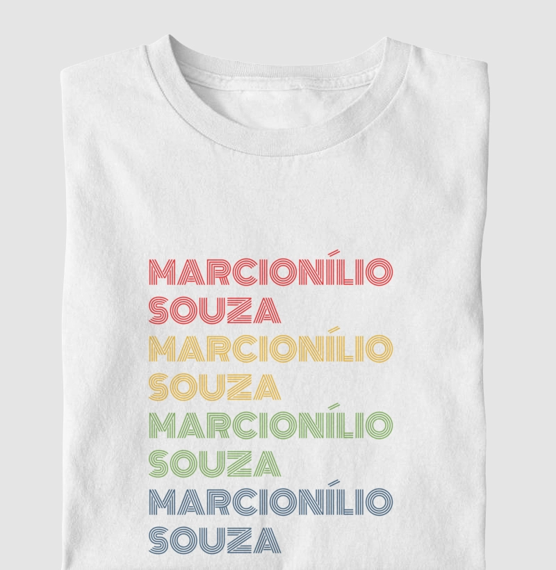 Marcionílio Souza Letreiro Retrô