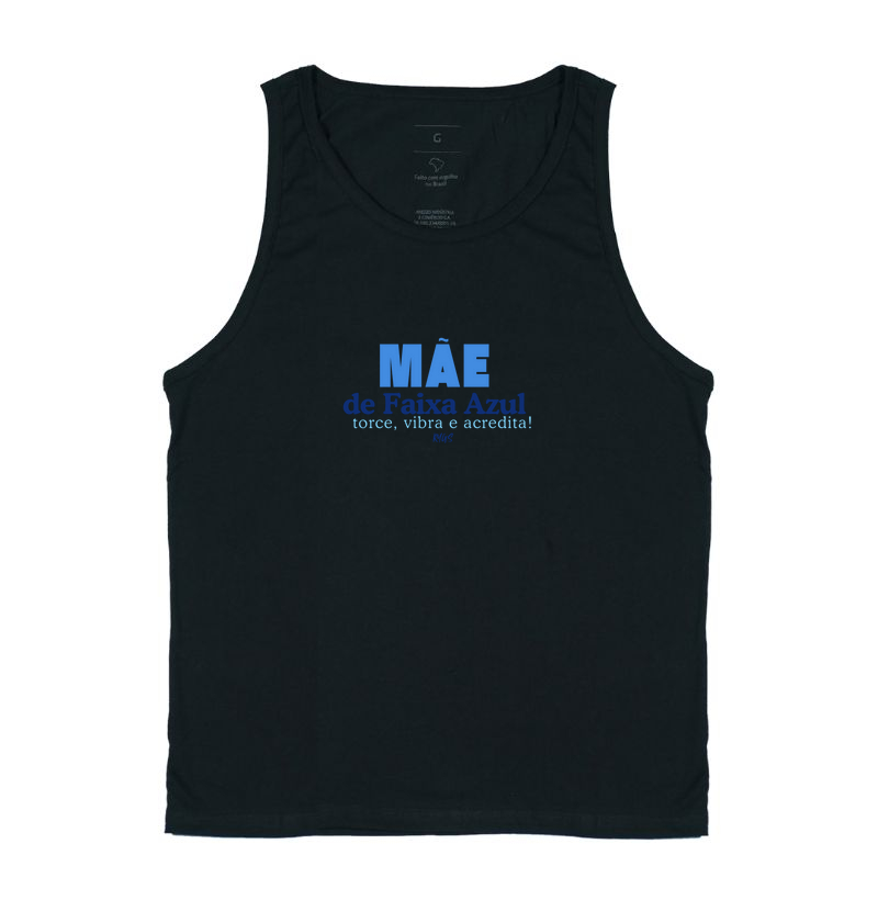 Mãe de faixa Azul, torce, vibra e acredita!