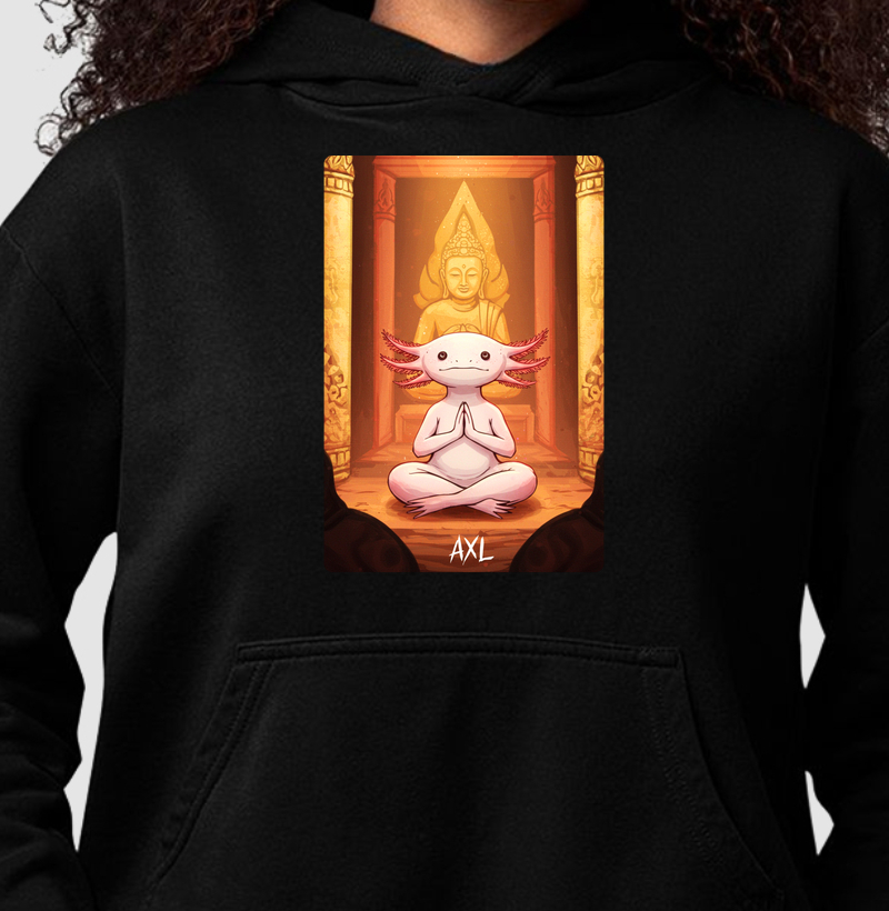 Hoodie Moletom - AXL, Meditando (02)