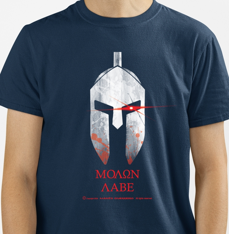 Camisa Sparta Red Azul Masculina